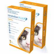 Revolution Plus for Cats 2.6-5kg Orange - 12 pack