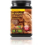 Exo Terra Bearded Dragon Food Juvenile Soft Pellets 250gm