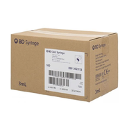 BD 3ml Luer Lock Syringe (302113) - Box of 100