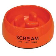 Scream round Slow down Pillar bowl for dogs Medium 400ml