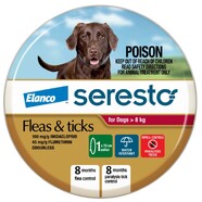 Seresto Collar For Fleas and Ticks for Dogs over 8kg
