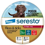 Seresto Collar For Fleas and Ticks for Dogs over 8kg