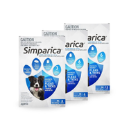 Simparica for Medium Dogs 10.1 - 20kg Blue