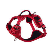 Rogz Specialty Explore Harness Red Lge