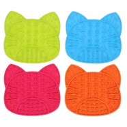 Scream Lick Enrichment Mat for Cats with Suction Base