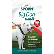 Sporn Big Dog Halter Black Lge