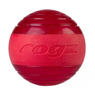 Rogz Squeekz Ball Red
