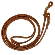 Fort Worth Barcoo Reins - 5/8" X 6' Chestnut