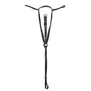 J&L Premier Breastplate w/Black Buckles Cob Black