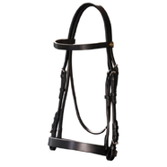 Jeremy and Lord Snaffle Bridle Full Brown