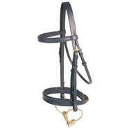 Jeremy and Lord Dressage Bridle Cob Black