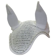 CRW Cotton Ear Bonnett White