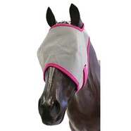 Show Master Fly Mask Pony [Colour: Grey/Pink]