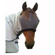 Citronella Scented Fly Mask Large Black