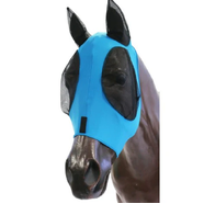 Kool Master Lycra Pull On Fly Mask - Turquoise (Cob)