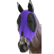 Kool Master Lycra Pull On Fly Mask - Purple (Pony)