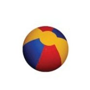Mega Ball Cover 25" Small Blue/Red/Yellow