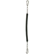 Rubber Trailer Tie 80cm w/Chain Ends & Snaphooks