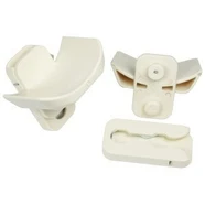 Break Away Key Hole Jump Cups ( cream) set of 2