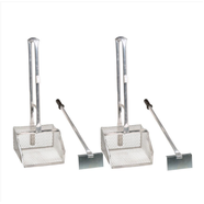 Manure Scoop Aluminium with LONG Handle 
