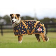 Thermo Master Supreme Dog Coat - Carrot Print