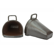 Childs Leather Stirrup Clogs Brown 