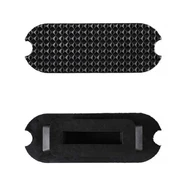Rubber Fillis Stirrup Pads 4.1/4"/11.0cm Black