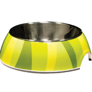 Catit 2-in-1 Bowl 160ml - Green Jungle Stripes