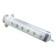Syringe 50/60ml Pack of 25 individually wrapped sterile syringes 