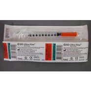 BD Insulin Syringes 326719 1ml U100 29g 1/2 needle Ultrafine Box of 100