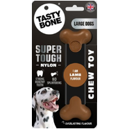 Tasty Bone Super Tough Lamb Bone Dog Toy