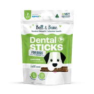 Bell & Bone Adult Dog Dental Sticks - Chicken, Mint & Seaweed - Large