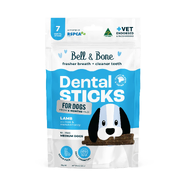 Bell & Bone Adult Dog Dental Sticks - Lamb, Mint & Manuka Honey - Medium