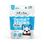 Bell & Bone Adult Dog Dental Sticks - Lamb, Mint & Manuka Honey - Small