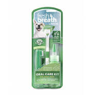 Tropiclean Fresh Breath Oral Care Kit for Small & Medium Dogs