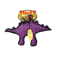 Tuffy Dinosaurs - Stegosaurus Dog Toy (Junior) - 23x35.5x10cm - Tuff Scale 8 (1 Squeaker)