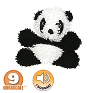 Tuffy Mighty Toy Microfiber Ball Med Panda 17X23X9Cm