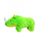Tuffy Mighty Safari Rhoni the Rhino Junior Dog Toy
