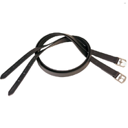 Tekna Synthetic Childs Stirrup Straps Brown - 105cm - Priced To Clear 