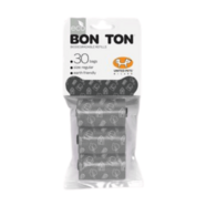 Bon Ton Biodegradable Refill Bags - 3 x rolls of 10 bags Grey