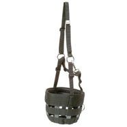 Equi-Prene Nylon Grazing Muzzle with Rubber [Size: Yearling]