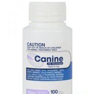 Canine All Wormer 10kg bottle of 100 tablets Zoo Pets (valueplus) 