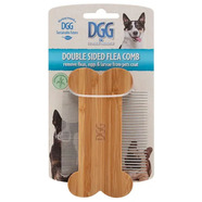 DGG Bamboo Double Sided Flea Comb