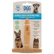 DGG Bamboo & Hemp Bristle Double Sided Shedding Rake