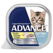 Advance Kitten Tender Chicken Delight 85g x 7