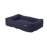 Rogz Nova Walled Bed for Dogs - Charcoal Large
