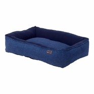 Rogz Nova Walled Bed for Dogs - Blue Medium