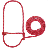 Weaver Calf Rope Halter - RED