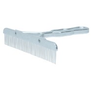 Weaver Aluminium Blunt Tooth Comb