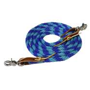 Weaver Poly Roper Rein - Blue Turquoise